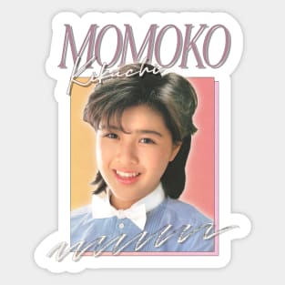 Momoko Kikuchi / Retro 80s Fan Art Design Sticker